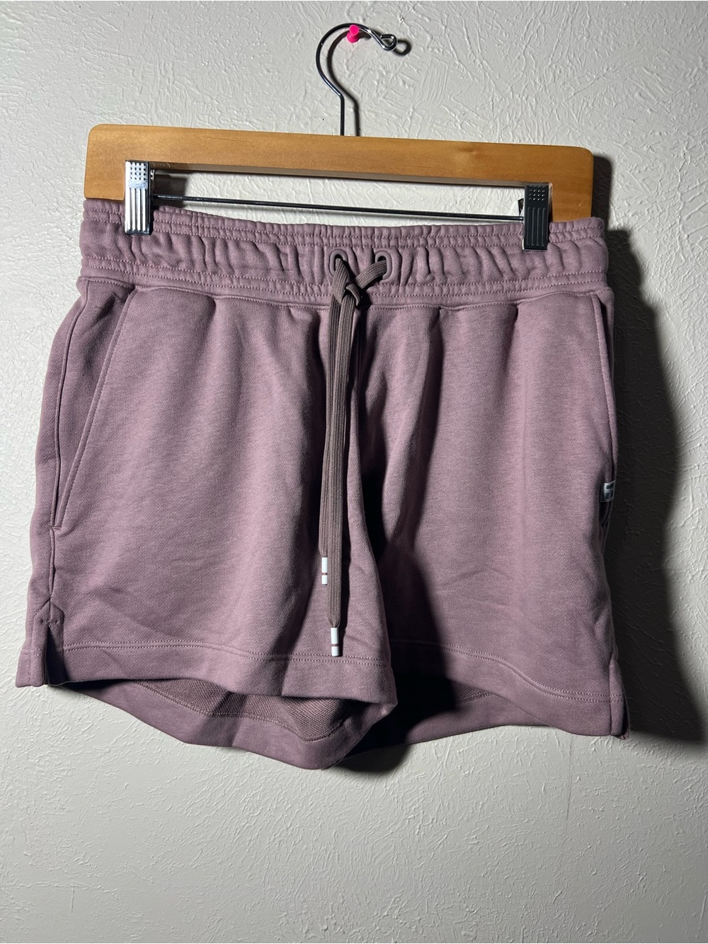 NWT Tommy John Cozy Drawstring Women’s Shorts in Dusty Mauve size Small